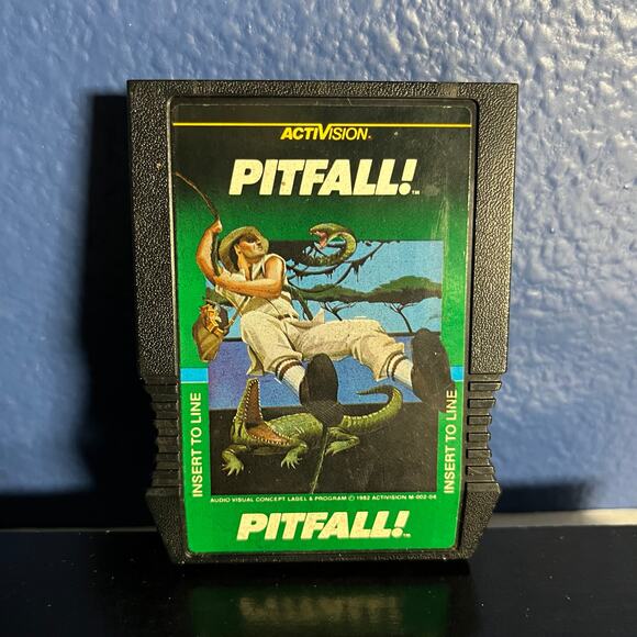Pitfall! by Activision for Intellivision - Vintage Video Game Cartridge (1982) - Picture 5 of 7
